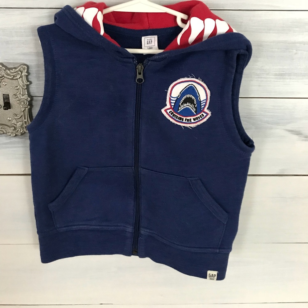 GAP Shark Beachcomber Hoodie 4T